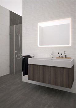 Тумба с раковиной подвесная Bocchi Milano 100 grigio - фото 58067