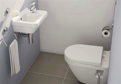 Унитаз подвесной VitrA S50 5318B003 52 см с бидеткой - фото 58655