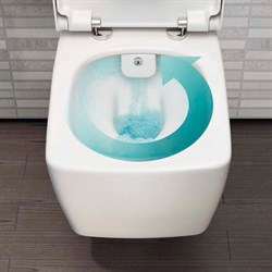 Унитаз подвесной VitrA Metropole 7672B003-1087 с бидеткой и встроенным смесителем - фото 58659