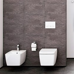 Унитаз подвесной VitrA Metropole 7672B003-1087 с бидеткой и встроенным смесителем - фото 58663