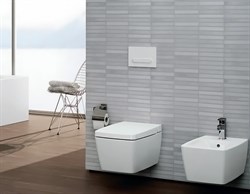 Унитаз подвесной VitrA Metropole 7672B003-1087 с бидеткой и встроенным смесителем - фото 58664