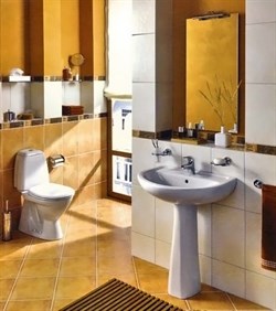 Унитаз-компакт VitrA Grand 9763B003-7200 с микролифтом - фото 58683