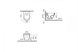Комплект VitrA S50 9003B003-7201 кнопка хром - фото 58707