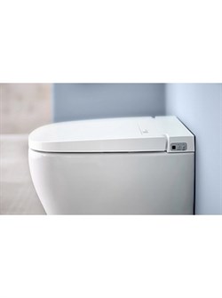 Унитаз подвесной VitrA V-Care 5674B003-6104 со встроенным феном и системой удаления запахов - фото 58734