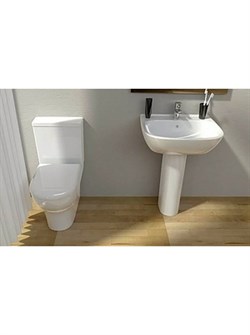 Унитаз-компакт VitrA Zentrum 9012B003-7204 с микролифтом - фото 58745