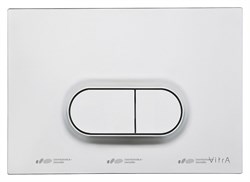 Комплект VitrA Normus 9773B003-7203 кнопка матовый хром - фото 58781