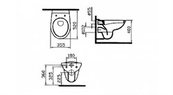 Комплект VitrA Normus 9773B003-7203 кнопка матовый хром - фото 58790