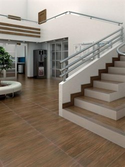 В интерьере