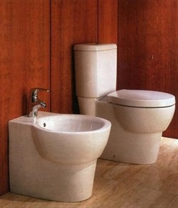 Биде напольное Jacob Delafon Ove E1705-00 - фото 59173