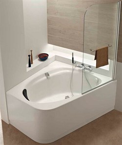 Акриловая ванна Jacob Delafon Odeon Up 140x140 E6070RU-00 левая - фото 59263