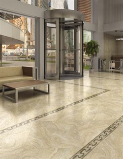 В интерьере