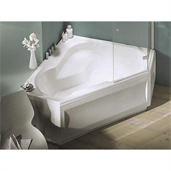 Акриловая ванна Jacob Delafon Bain Douche 145х145 правая - фото 59337