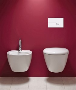 Кнопка смыва Jacob Delafon E4326-00 белая - фото 59550