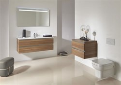 Тумба с раковиной Jacob Delafon Vox 101 блестящий лак - фото 59685