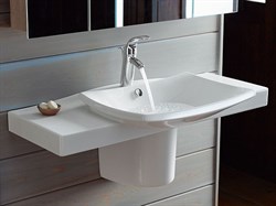 Раковина Jacob Delafon Escale E1280 100 см - фото 60289