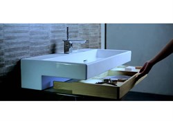 Тумба с раковиной Jacob Delafon Terrace 80 см - фото 60659