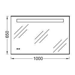 Зеркало Jacob Delafon EB1413-NF - фото 60683