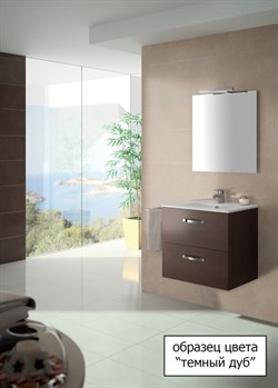 Шкаф-пенал Jacob Delafon Ola темный дуб - фото 60704