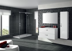 Шкаф-пенал Jacob Delafon Ola белый лак - фото 60754