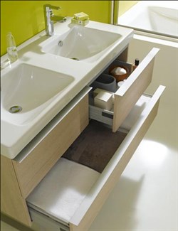 Тумба под раковину Jacob Delafon Odeon Up 120 белый лак - фото 60803