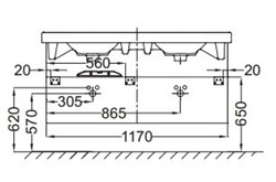 Тумба под раковину Jacob Delafon Odeon Up 120 черное дерево - фото 60915