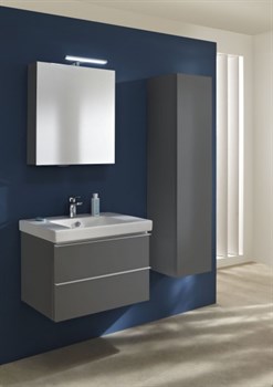 Тумба под раковину Jacob Delafon Odeon Up 70 серый антрацит - фото 61060