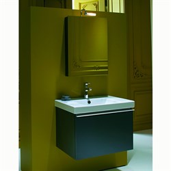 Тумба под раковину Jacob Delafon Odeon Up 105 серый антрацит - фото 61146