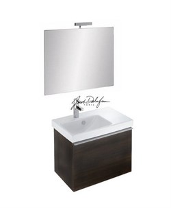 Тумба под раковину Jacob Delafon Odeon Up 60 черное дерево - фото 61188