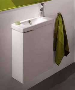 Тумба под раковину Jacob Delafon Odeon Up 50 белый лак - фото 61223