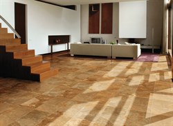 В интерьере