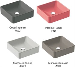 Раковина Jacob Delafon Vox Signature EVG102-MG2 40 см серый гранит - фото 61569