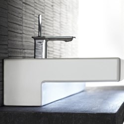 Раковина Jacob Delafon Terrace EXC9112 100 см с подсветкой - фото 61770