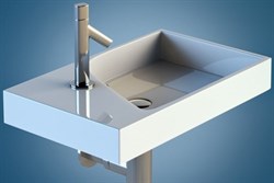 Раковина Jacob Delafon Rythmik EXR112-Z 60 см - фото 61908