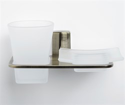 Держатель стакана и мыльницы Wasserkraft Exter K-5226 - фото 62139