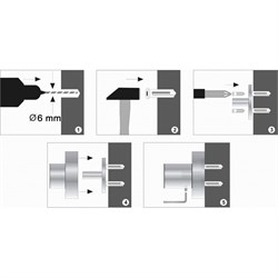 Держатель освежителя и щетки для унитаза Wasserkraft Donau K-9435 - фото 62244