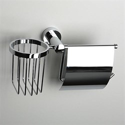 Держатель туалетной бумаги и освежителя Wasserkraft Donau K-9459 - фото 62294