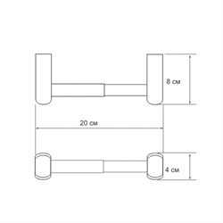 Держатель туалетной бумаги Wasserkraft Berkel K-6822 - фото 62467