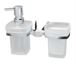 Держатель дозатора и стакана Wasserkraft Wern K-2589 - фото 62567