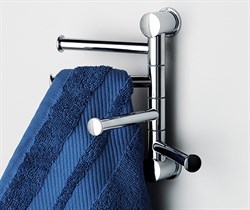 Держатель полотенец 4-е рога, короткие Wasserkraft K-1054 - фото 62806