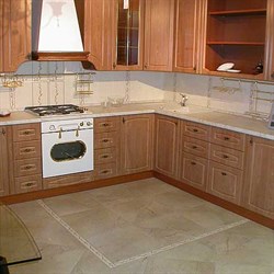 В интерьере