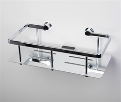 Полка металлическая прямая, хром Wasserkraft K-511 - фото 62944