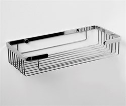 Полка металлическая прямая, хром Wasserkraft K-722 - фото 62973