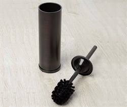 Щетка для унитаза напольная, металл, "темная бронза" Wasserkraft K-1097 - фото 63156