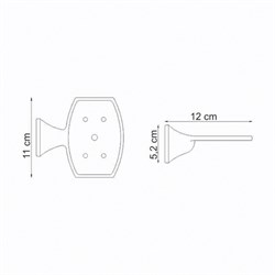 Мыльница решетка Wasserkraft Wern K-2569 - фото 63227