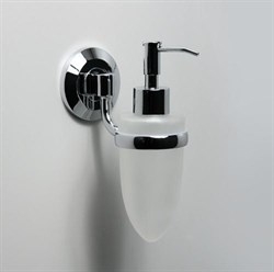 Дозатор жидкого мыла, навесной Wasserkraft Rhein K-6299 - фото 63327