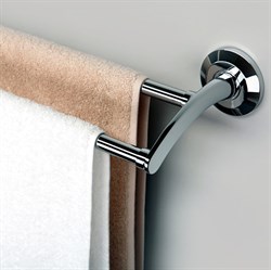 Держатель полотенец двойной, штанга Wasserkraft Rhein K-6240 - фото 63371