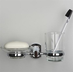 Держатель стакана и мыльницы Wasserkraft Oder K-3026 - фото 63564