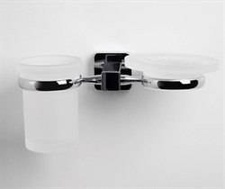 Держатель стакана и мыльницы Wasserkraft Lippe K-6526 - фото 63780