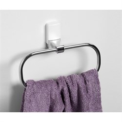 Держатель полотенец, кольцо Wasserkraft Leine K-5060WHITE - фото 63913