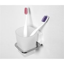 Подстаканник одинарный Wasserkraft Leine K-5028WHITE - фото 63946